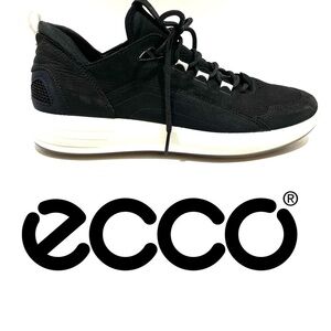 ECCO SOFT 7 Runner Casual Mens Sneakers Black Sz 43 9.5